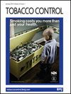 TOBACCO CONTROL雜志封面